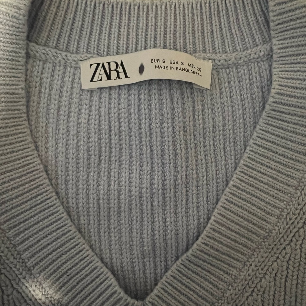 Zara sweater vest